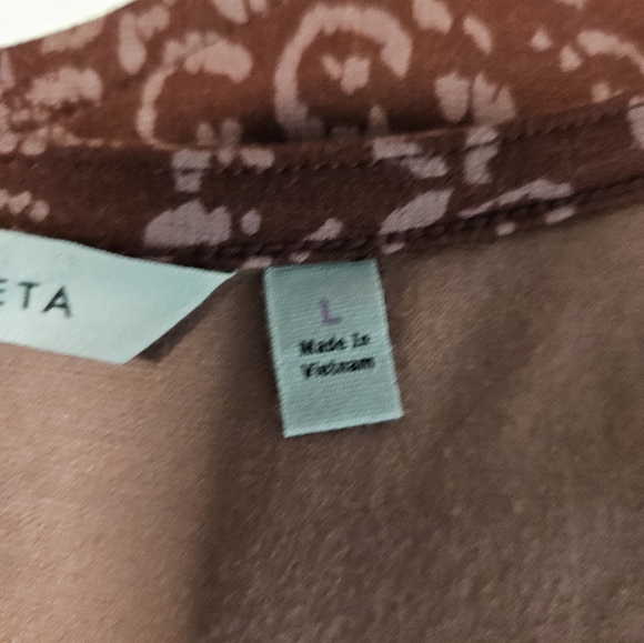 Athleta Shayla Sleeveless Ponte Burgundy Dress Animal Print Size 1X, LT L, LP - Picture 6 of 8